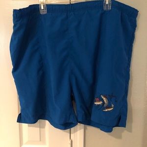 Guy Harvey by Bluewater Mens XL lined swim shorts